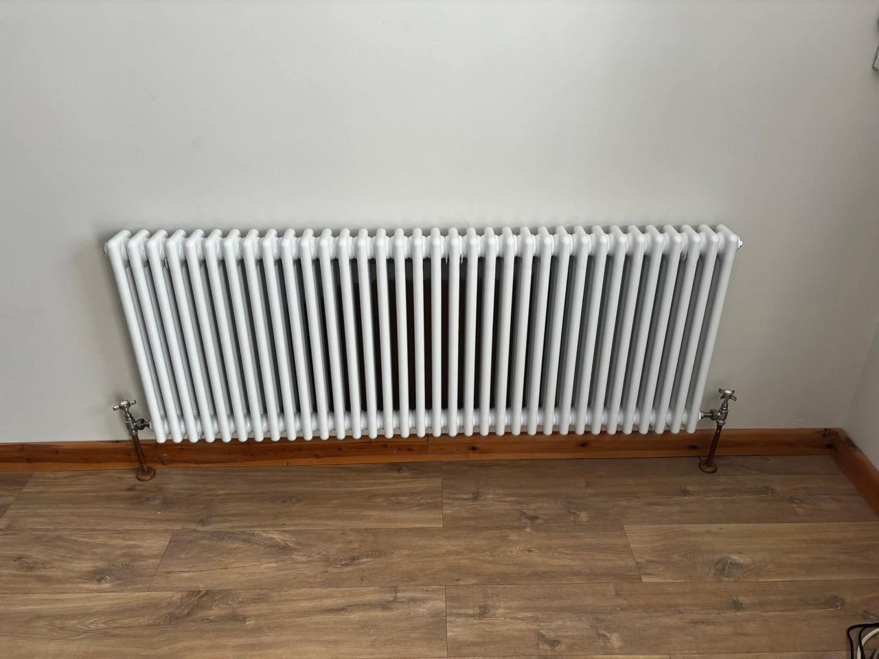 Radiator installation in Chesterfield by Apex Flow Plumbing